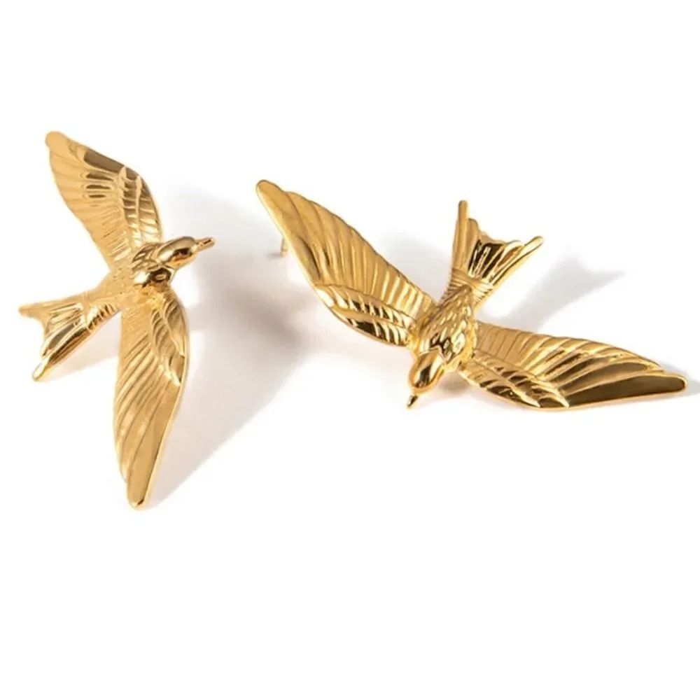 Bohemian bird earrings M150